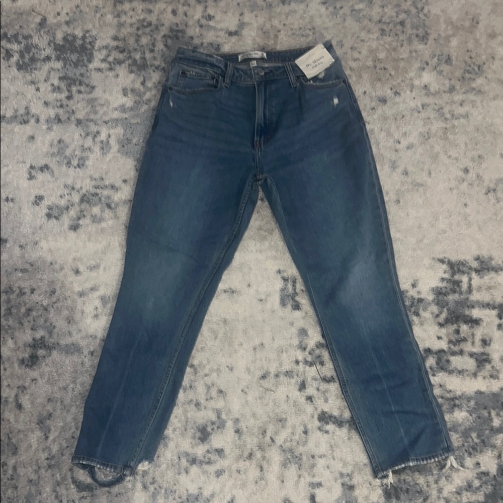 Abercrombie & Fitch High Rise Blue Jeans